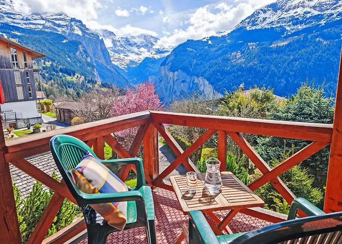 Rose Apt- Y By Interhome Apartament Wengen